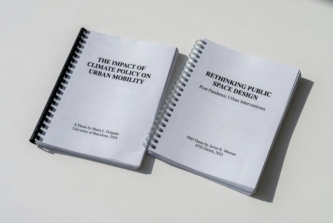 Mémoire de master relié par NewPrint Bruxelles
